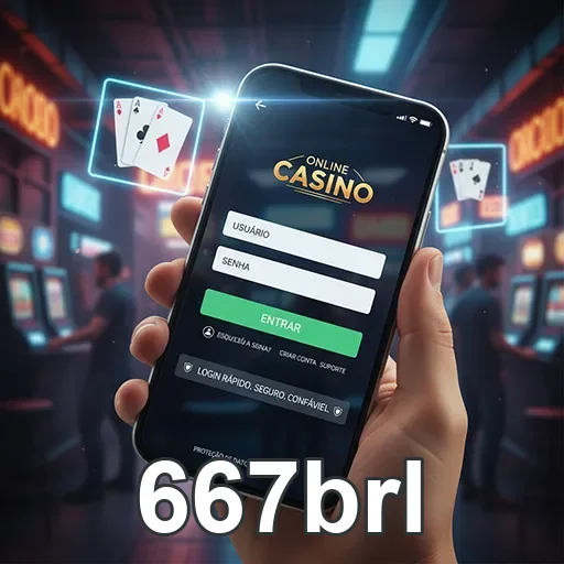 Jogos rápidos e slots no cassino online 667brl